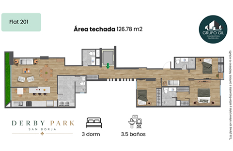 FLAT 201 – 301 – 401